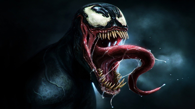 disguise, halloween, make-up, black background, Venom, studio shot, human bone, art and craft, celebration, 720P, human body part, body part, gothic style