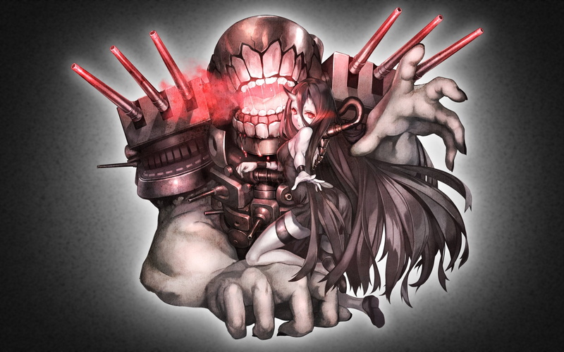kantai, anime, nu class, battleship symbiotic, 1080P, kancolle, girls, collection, hime
