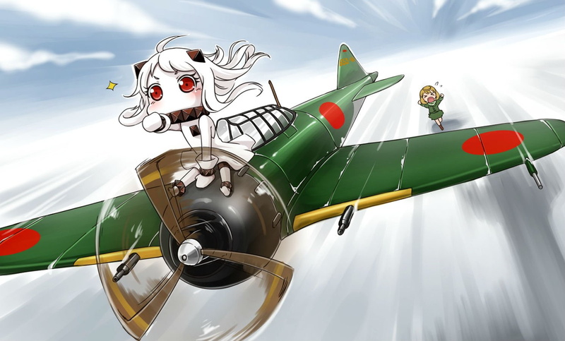 720P, equipments, ocean, kantai, fairy, yaosera, northern, hime, collection, kancolle