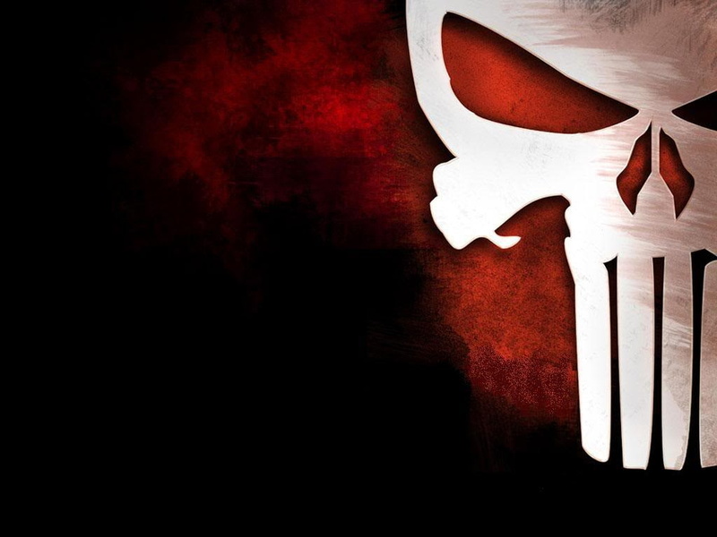 logo, movies, punisher, comics, movie, art, 480P, hd, entertainment