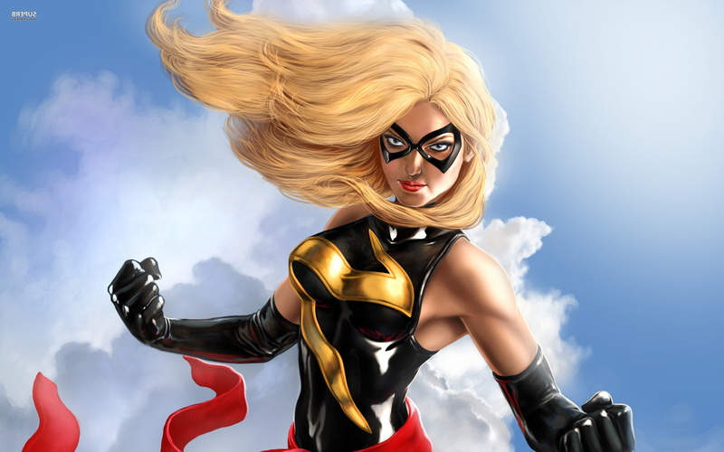 one person, nature, portrait, hairstyle, females, blond hair, hair, fashion, outdoors, sky, 2K, cloud - sky, women, adult, young adult, young women, movies marvel comics superhero ms_ marvel miss marvel