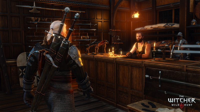 CD Projekt RED, occupation, people, working, young men, metal industry, adult, indoors, mid adult men, skill, Geralt of Rivia, front view, young women