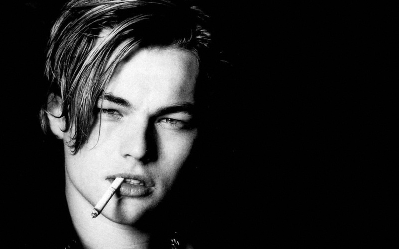leonardo, dicaprio, young adult, looking at camera, headshot, copy space, close-up, serious, 1080P, contemplation, human body part, young women, photoshoot