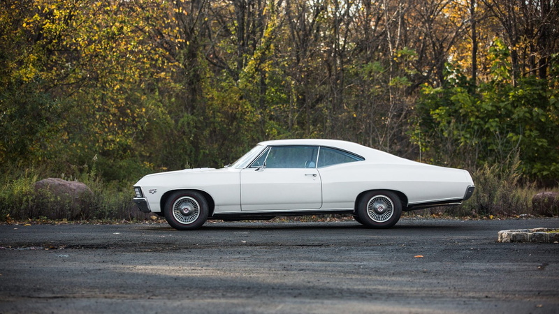 1967, (ss), chevrolet, impala, white, 720P, cars