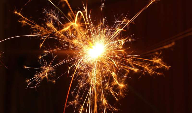 sparks, firework, illuminated, nature, burning, motion, no people, firework - man made object, 4K, fireworks, sparkler, exploding, blurred motion, event