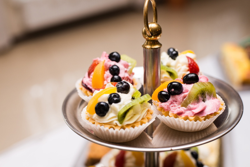 healthy eating, placed, the cake, dessert, close-up, cupcake, baked, sweets, table, focus on foreground, 5K, stand, ready-to-eat, blueberry, sweet, celebration