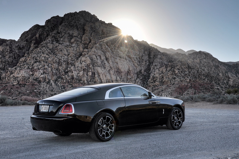 no people, black, travel, mode of transportation, motor vehicle, nature, on the move, road, day, the sun, Wraith, Rolls-Royce, solid, rock, Black Badge