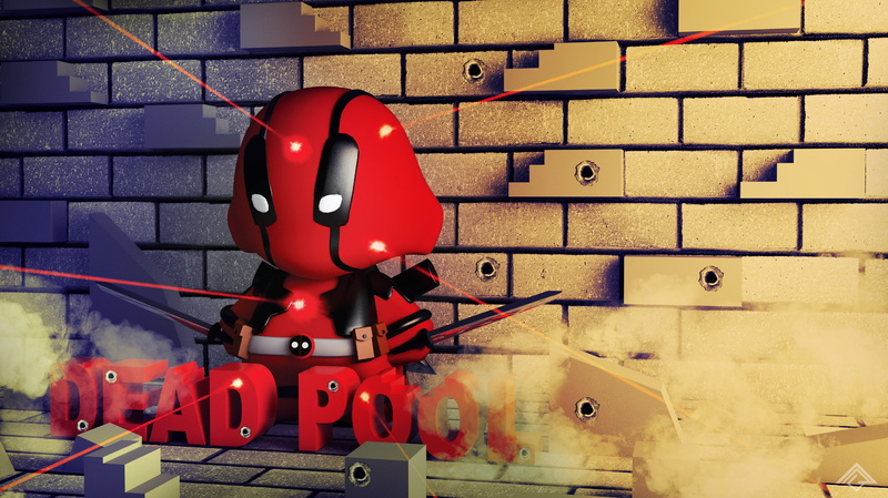 deadpool, 4K, artwork, artist, hd, funny, digital art, 4k, superheroes, behance