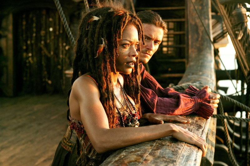 Pirates Of The Caribbean, Will Turner, Pirates Of The Caribbean: At Worlds End, Naomie Harris, 1080P, Orlando Bloom, Tia Dalma