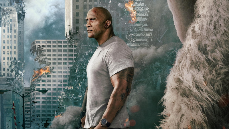 4K, Rampage, dwayne, 4k, johnson, Dwayne Johnson, movie