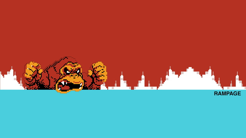 Rampage, 1080P, Video Game