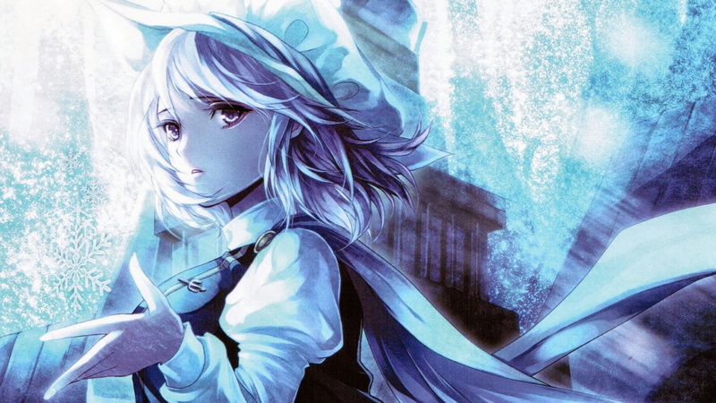 anime, Touhou, young adult, Letty Whiterock, indoors, beautiful woman, hairstyle, beauty, 1080P, adult, waist up, women, anime girls, one person, females