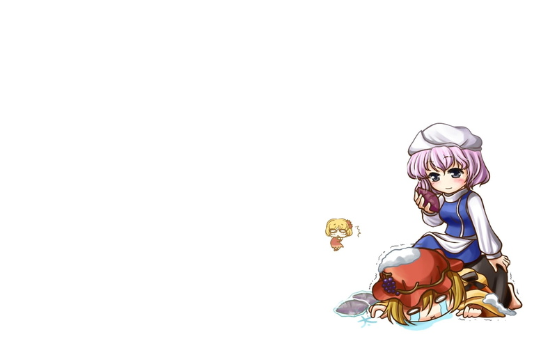1080P, Anime, Touhou, Letty Whiterock, Minoriko Aki, Shizuha Aki