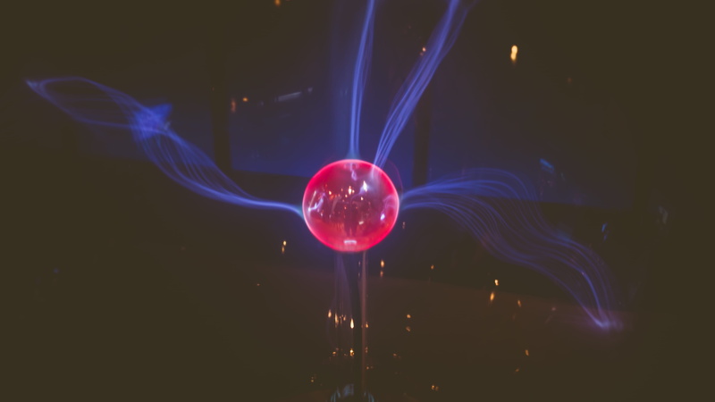 abstract, long exposure, pattern, light painting, night, 5K, blue, red, electricity, illuminated, creativity, electric, pink color, glowing, studio shot