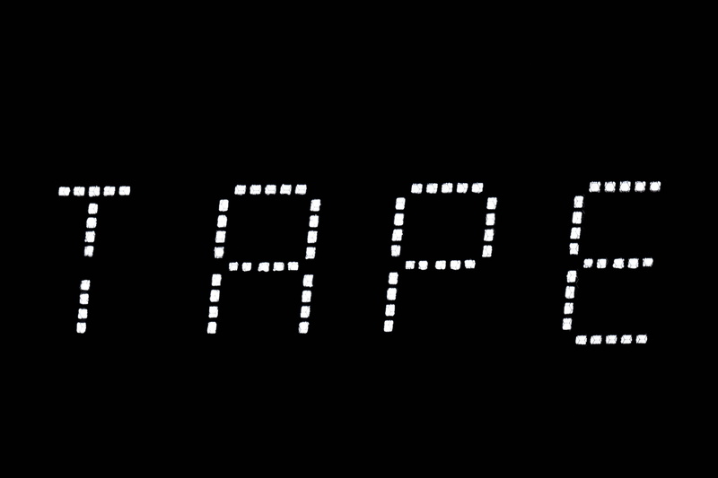 electronics industry, arts culture and entertainment, indoors, black color, amplifier, black and white, cut out, tape, white and black, broadcasting, recording studio