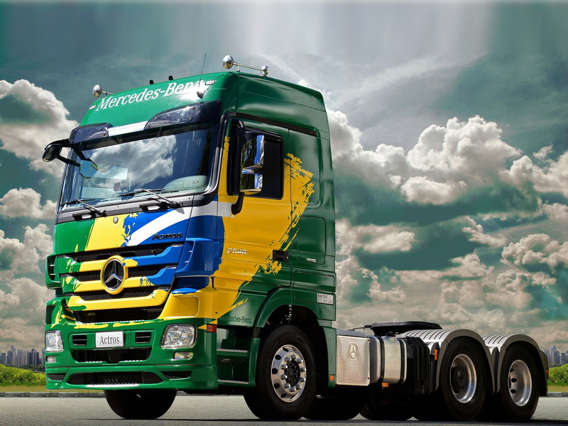mp3, benz, 2010, 1080P, semi, mercedes, 2546, tractor, actros