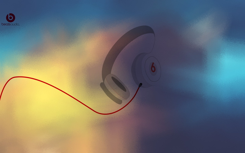 headphones, music, 2K, audio, minimalism, Beats