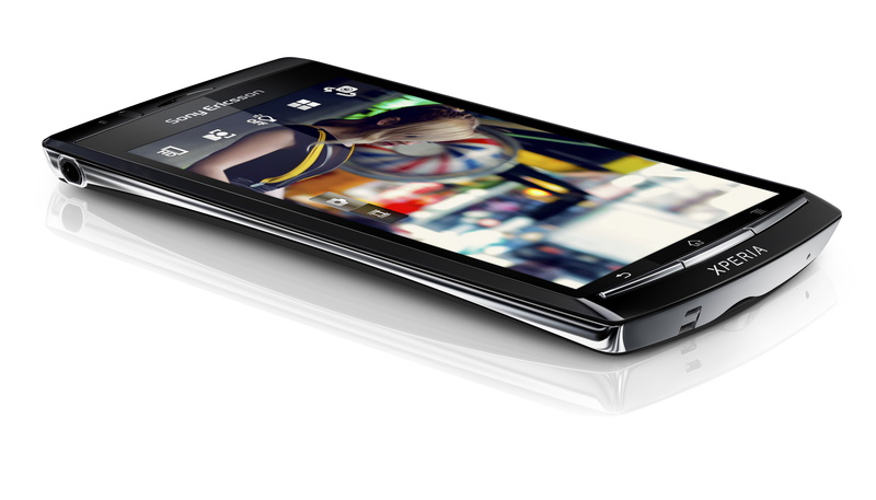 mobile, lies, Sony Ericsson, Hi-Tech, 5K, white, background