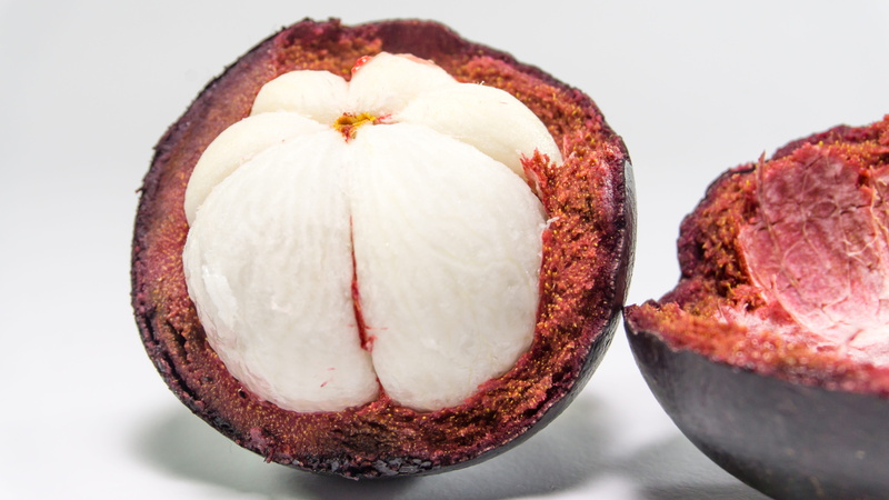 cut, thai, mangusteen, two objects, food and drink, wellbeing, still life, vegetable, Mangosteen, brown, natural, Fruit, thailand, food, asia, path, indoors