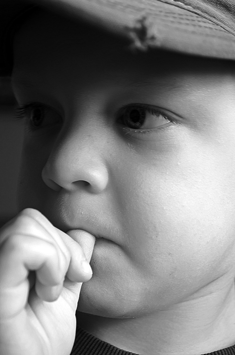 future, thoughts, 1080P, looking away, human Face, portrait, mouth, macro, boy, one Person, grayscale, depression, boys, mood, girlfriend, cruelty, real people