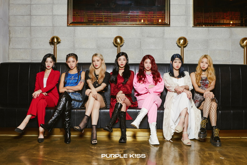 Chaein, Na Goeun, PURPLE K!SS, K-pop, Park Jieun, Swan (Park Su Jin), 4K, Yuki (Mori Koyuki), Dosie, Ireh