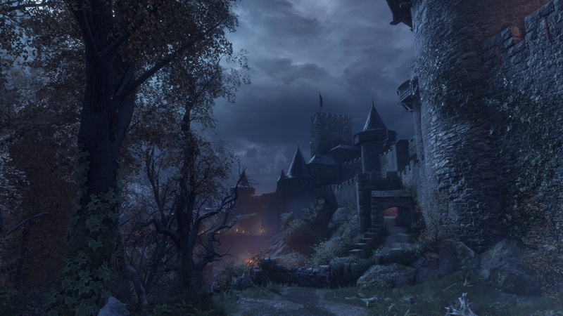 4K, the sky, castle, a plague tale: innocence, night