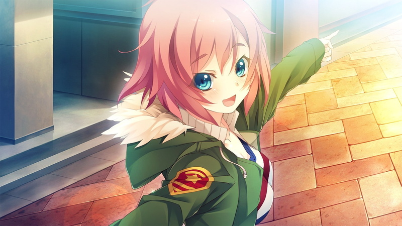 sitting, leisure activity, Anime Girls, young women, Innocent Bullet, real people, women, flooring, lifestyles, creativity, hairstyle, anime, looking at camera