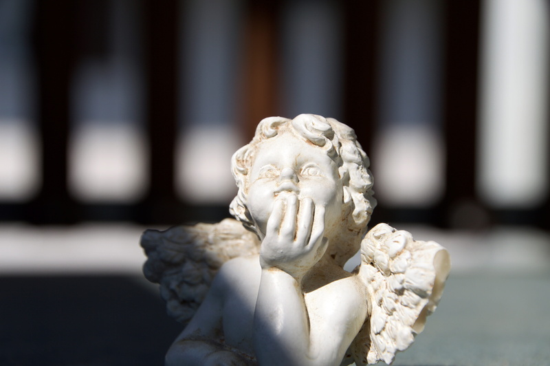 stone material, classical style, city, day, human representation, male likeness, figure, creativity, marble, thoughtful, close-up, setup, statue, funny