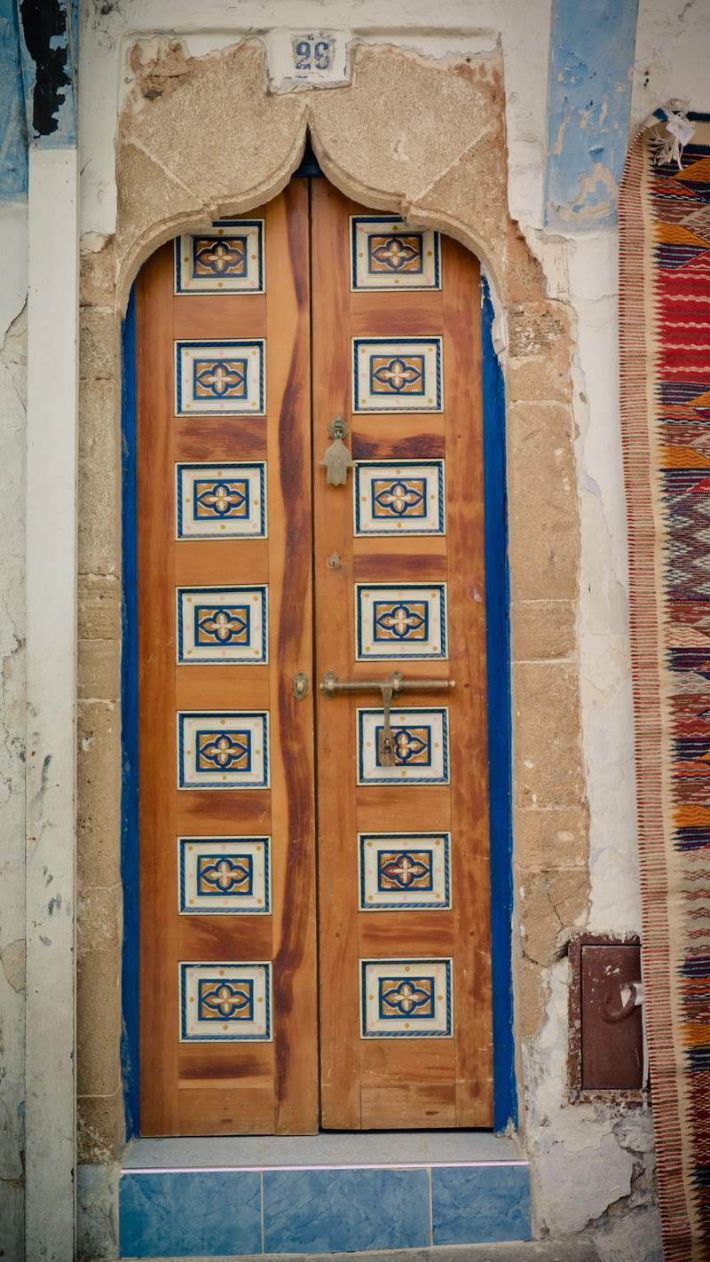 4K, bolt, passage, oriental, house, wall - building feature, input, entrance, goal, arabic, door, ornaments, security, old, blue, moroccan, closed, day