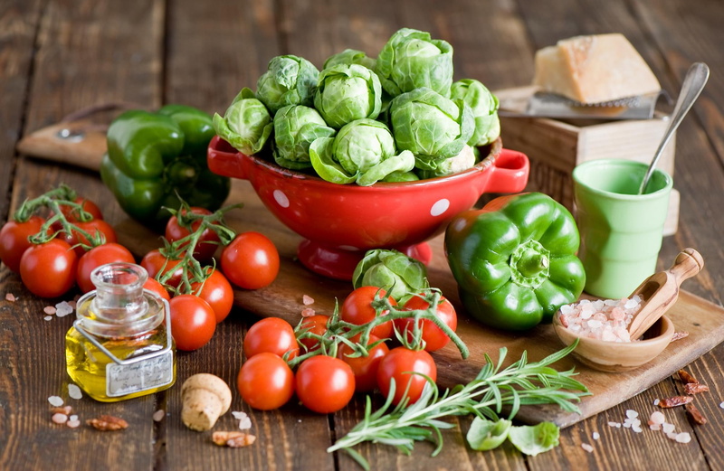 food, 1080P, vegetables, vitamins, fresh