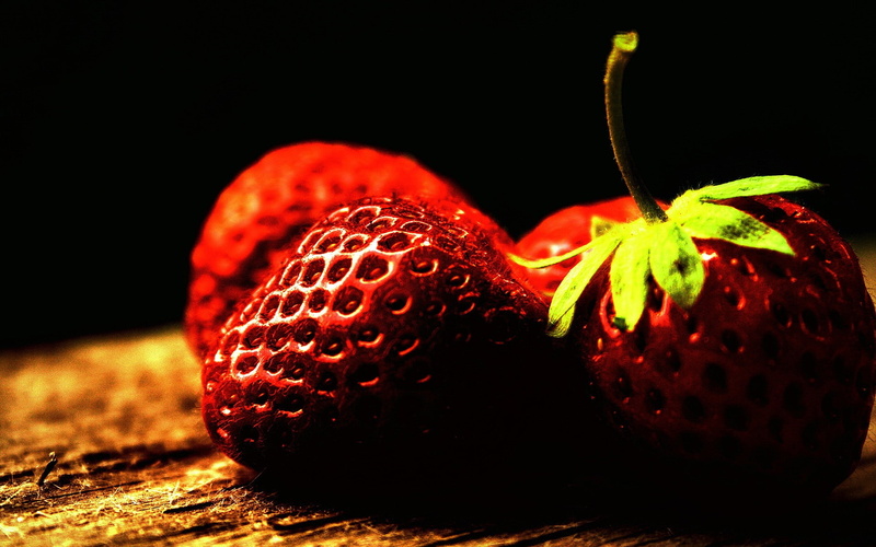 Strawberry, Photography, 1080P, Fruit, vitamin, rich, close