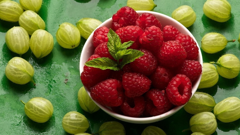 1080P, citrus fruit, indoors, table, dieting, food And Drink, wellbeing, dessert, healthy Eating, sweet Food, red, fruit, close-up, organic, green, directly above