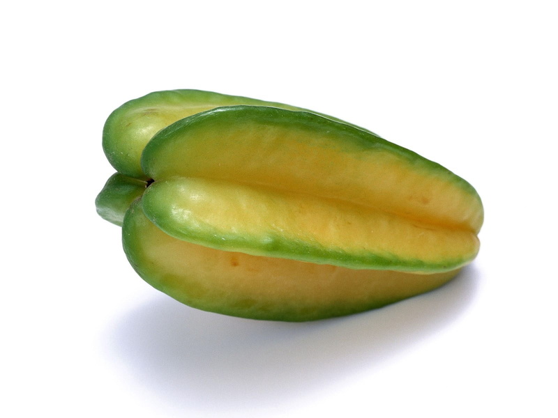 healthy eating, 720P, single object, slice, ripe, seed, no people, tasty, raw food, green, food, white background, studio shot, cut out, still life, green color