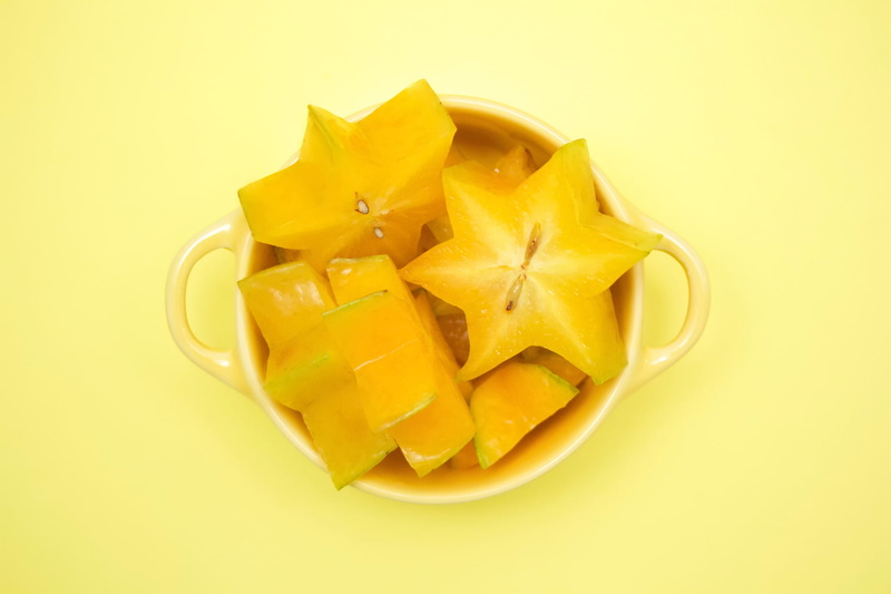 Yellow cubed, Cup, 1080P, carambola