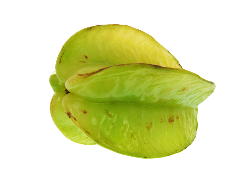 studio shot, group of objects, green color, studio, no people, wellbeing, dieting, east, cut out, close-up, slice, healthy eating, starfruit, macro, vegetable