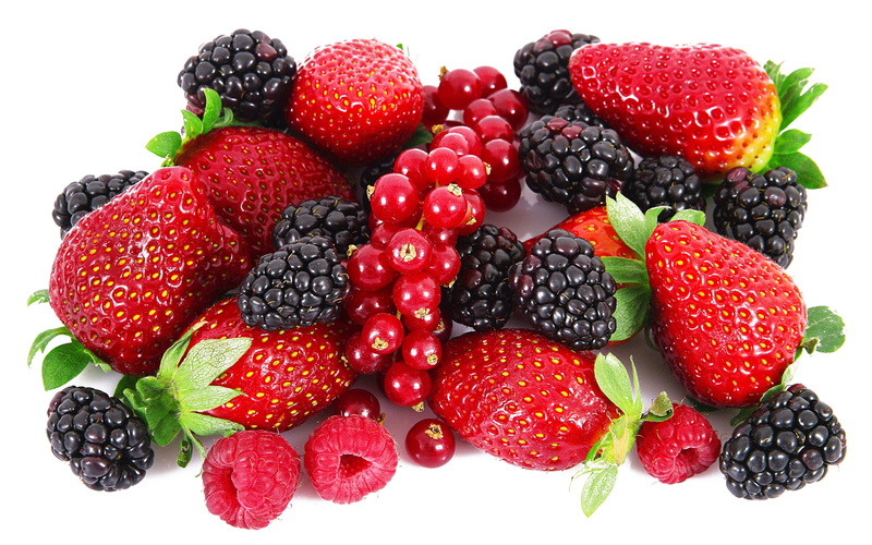 Delicious, 2K, Strawberries, Berries, Raspberries