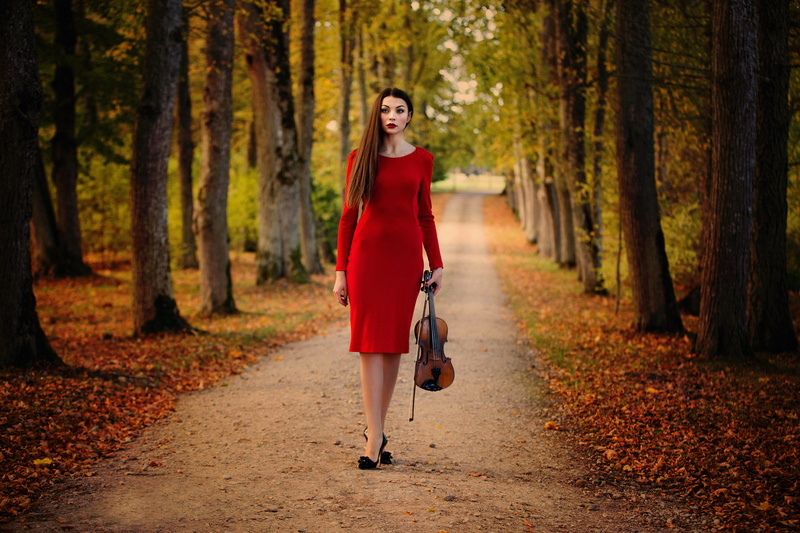 violin, girl, 1080P, Inese Stoner, The roads we choose, alley