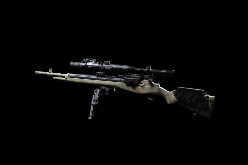 violence, military, handgun, thermal CNVD, optics, communication, security, black background, aggression, copy space, fry, no people, indoors, weapons