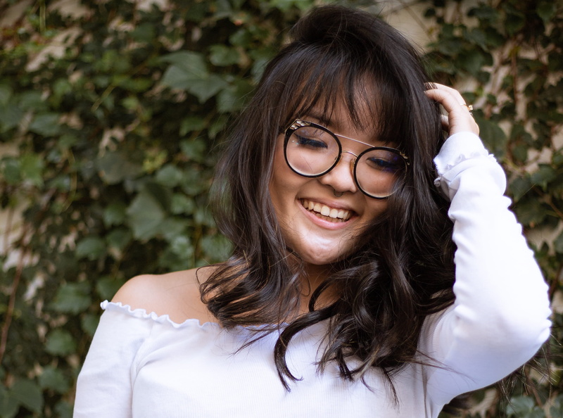 person, long hair, teenager, women, happiness, beautiful, pretty, wear, close-up, park, framed, fashion, beautiful woman, headshot, young adult, cute, leisure