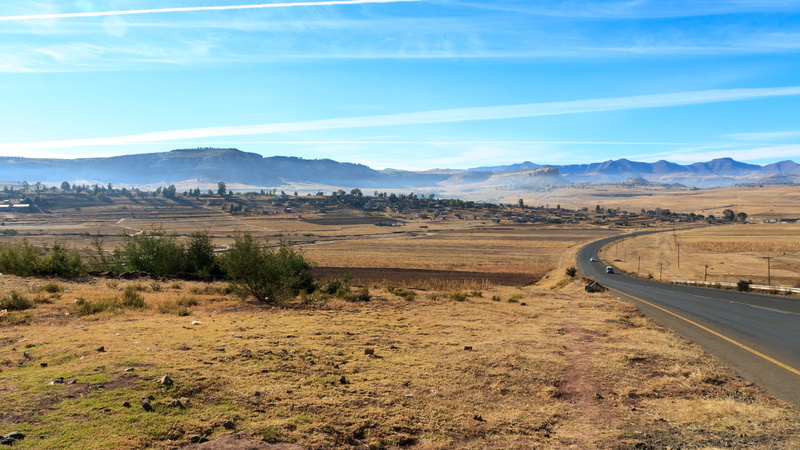 2K, land, climate, no people, non-urban scene, scenics - nature, travel, tranquil scene, plant, africa, transportation, semi-arid, mountains, outdoors