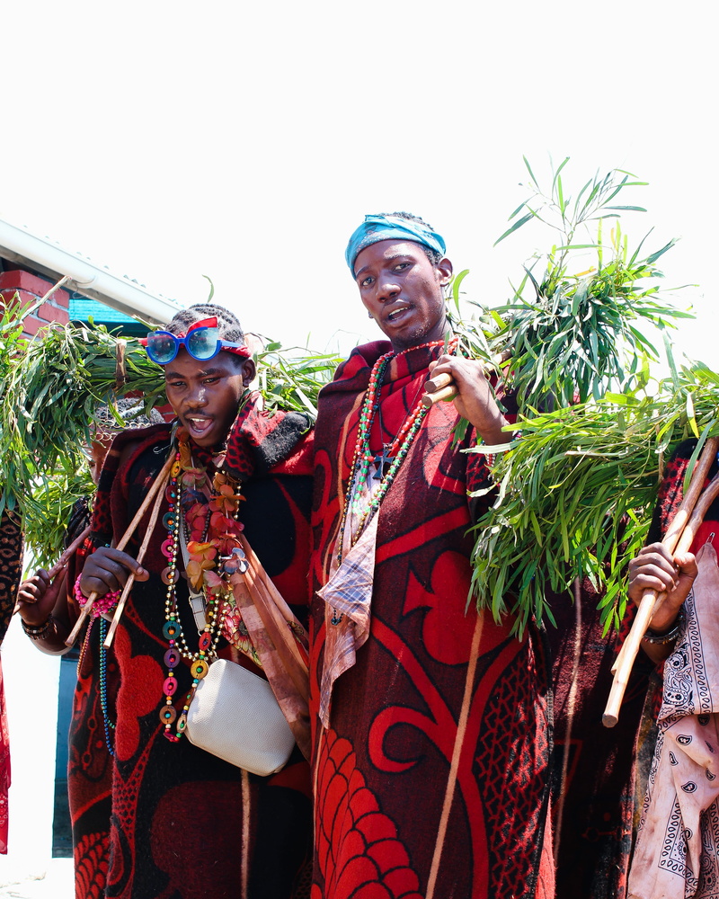 portrait, two people, tribe, traditional clothing, males, 4K, clothing, happiness, south africa, coats, accessory, smiling, basothoheart, wearing, men