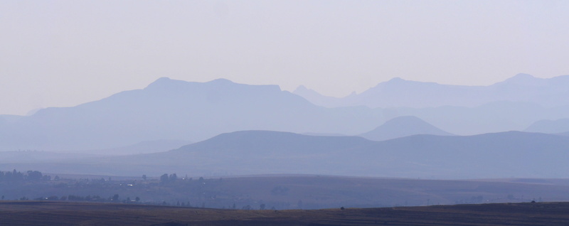 outdoors, arid climate, nature, mountain range, tranquil scene, Landscape, desert, Lesotho, no people, morgenstimmung, mountain, mood, land, sky, fog, tranquility