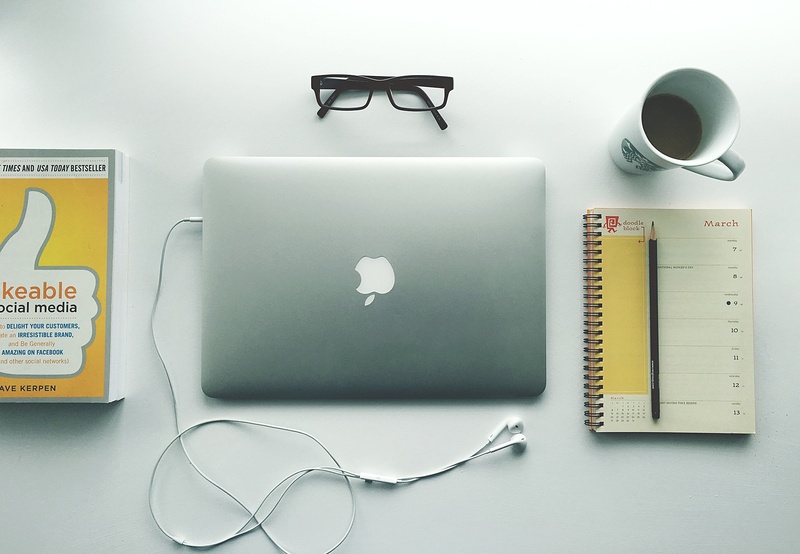 directly above, beside, macbook, notebook, desk, office supply, drink, indoors, coffee - drink, website design, no people, 2K, web design, book, web developer
