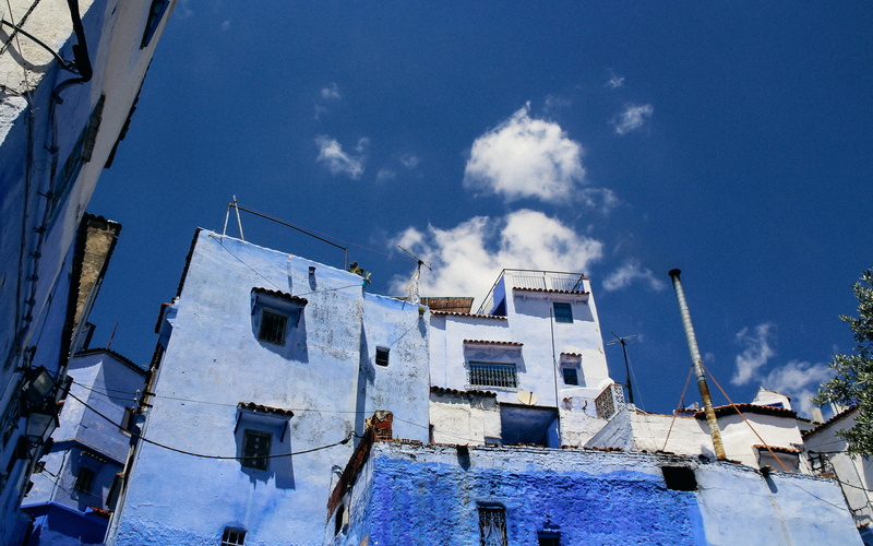 photo, window, morocco, summer, architecture, bell tower, low, housing, building exterior, residential district, city, nature, cloud - sky, sun, sky, light