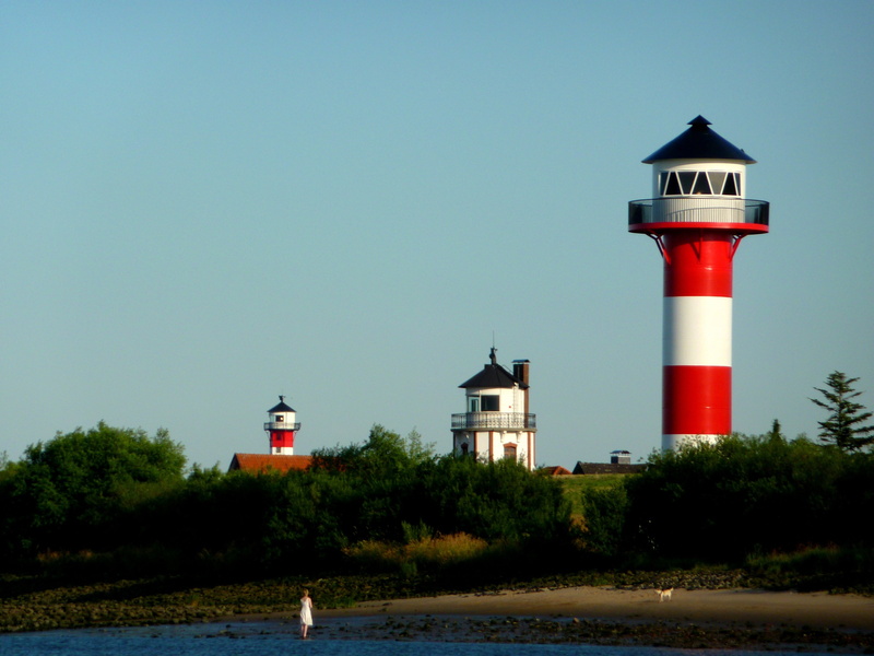 building exterior, safety, outdoors, old country, baltic sea, no people, elbe, protection, architecture, warning signal, lighthouse, beacon, view, built structure