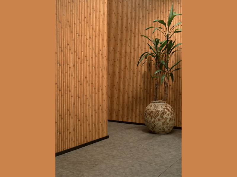 indoors, entrance, wood - material, green, wall - building feature, flowers, nature, home interior, luxury, plant, solid, growth, arcade, wall, vase, door