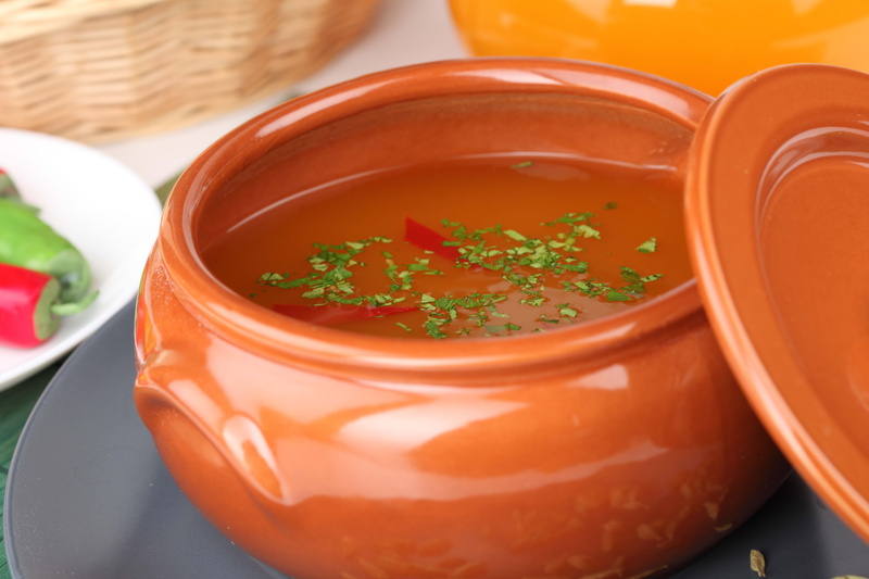 vegetable, container, wellbeing, green Color, greens, indoors, food And Drink, brown, freshness, red, cup, spice, still life, soup, cultures, healthy Eating