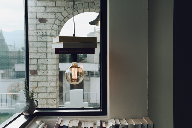 built structure, concrete, no people, light, bright, glass, interior, brown, communication, brick, bulb, clear, 2K, interior design, sunlight, inside