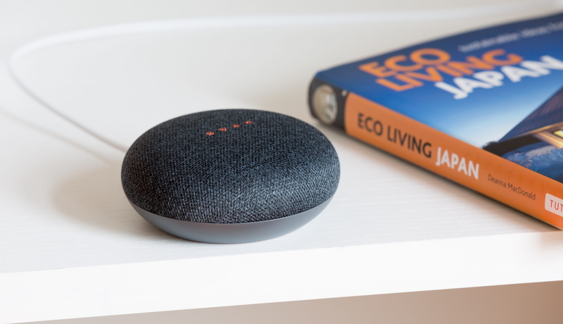 studio shot, no people, luxury, close-up, sustainability, indoors, wood - material, orange, single object, wealth, speaker, text, tech, google home, book