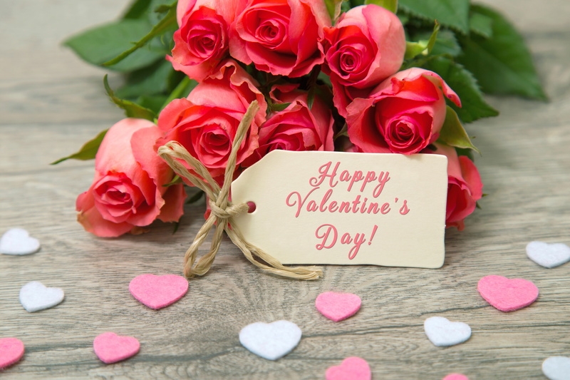 flowers, romantic, valentine`s day, love, 5K, roses, pink, buds, heart